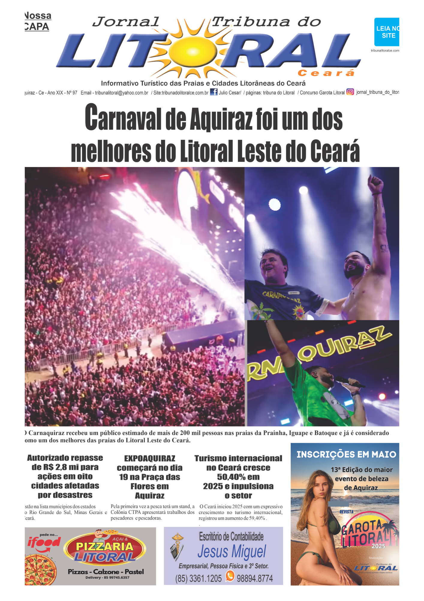 Capa Edição março Jornal